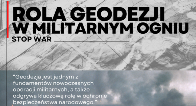 Rola geodezji w działaniach militarnych